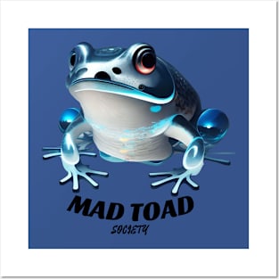 Mad Toad Society - Blue Posters and Art